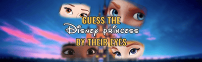 Guess the Disney princess by their eyes